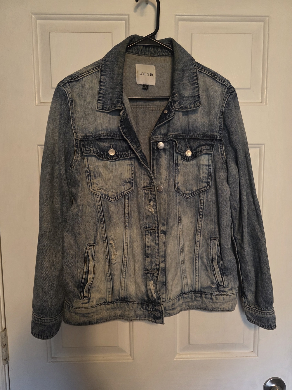 Joe's Jeans Women's Light Wash Denim Jacket - Light Blue